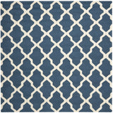 Safavieh Cambridge 8'-0" x 8'-0" Rug in Navy Blue / Ivory
