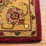 Safavieh Golden Jaipur 4'-0" x 6'-0" Rug in Burgundy / Gold
