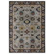 Oriental Weavers Sphinx ELIANA ELI08 Blue Floral Rugs - main flat