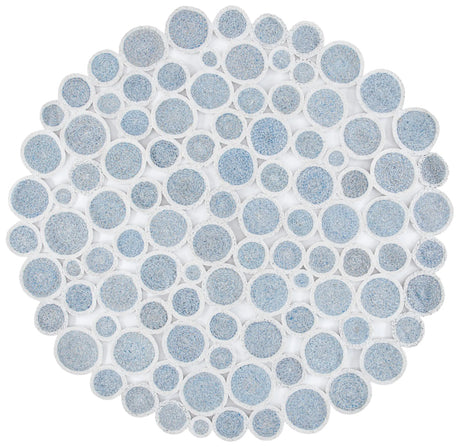 Safavieh Cape Cod 5'-0" x 5'-0" Rug in Blue / Ivory