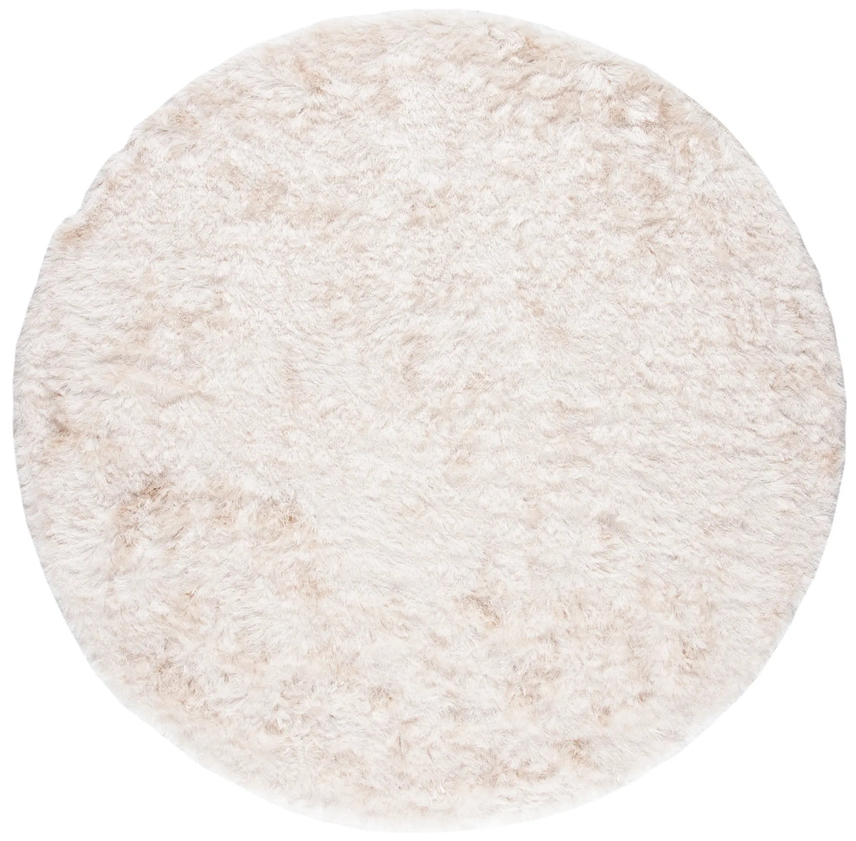 Safavieh Shag 7'-0" x 7'-0" Rug in Ivory