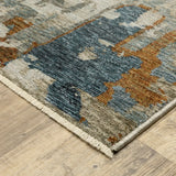 Oriental Weavers Sphinx Hayden Hay02 Beige/ Multi Rug - corner detail