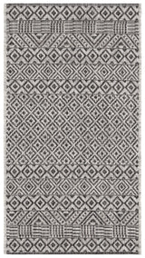 Safavieh Courtyard 2'-0" x 3'-7" Rug in Grey / Black