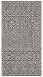 Safavieh Courtyard 2'-0" x 3'-7" Rug in Grey / Black