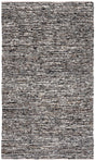 Safavieh Natura 4'-0" x 6'-0" Rug in Black / Ivory
