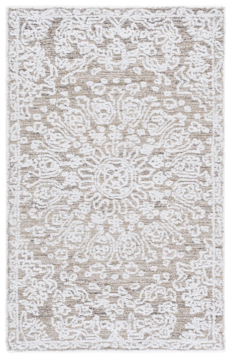 Safavieh Ebony 3'-0" x 5'-0" Rug in Ivory / Brown
