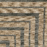 Oriental Weavers Sphinx ECHO ECH01 Beige Geometric Rugs - room scene 2