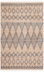 Safavieh Natural Fiber 4'-0" x 6'-0" Rug in Blue / Natural