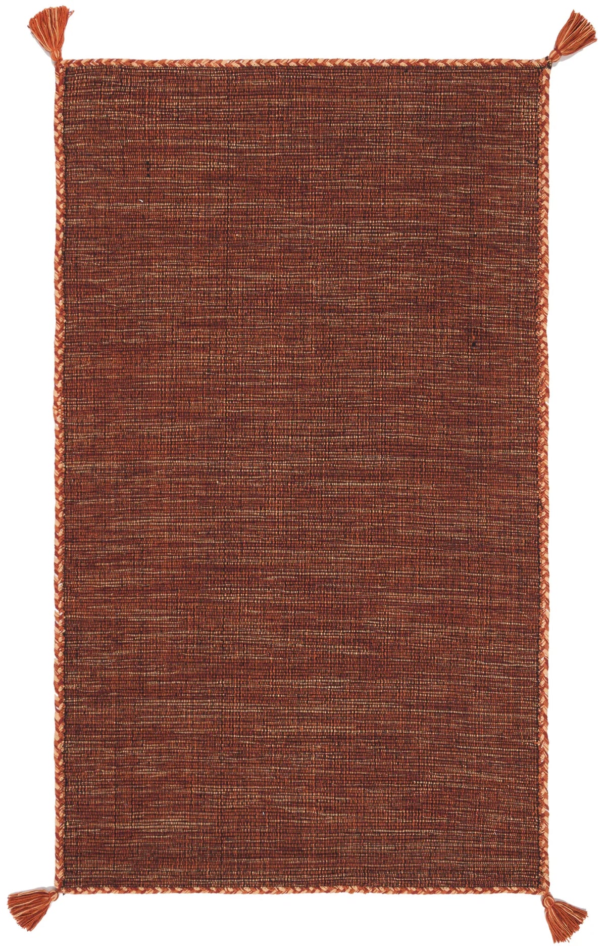 Safavieh Montauk 3'-0" x 5'-0" Rug in Orange / Black