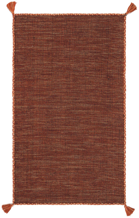 Safavieh Montauk 3'-0" x 5'-0" Rug in Orange / Black