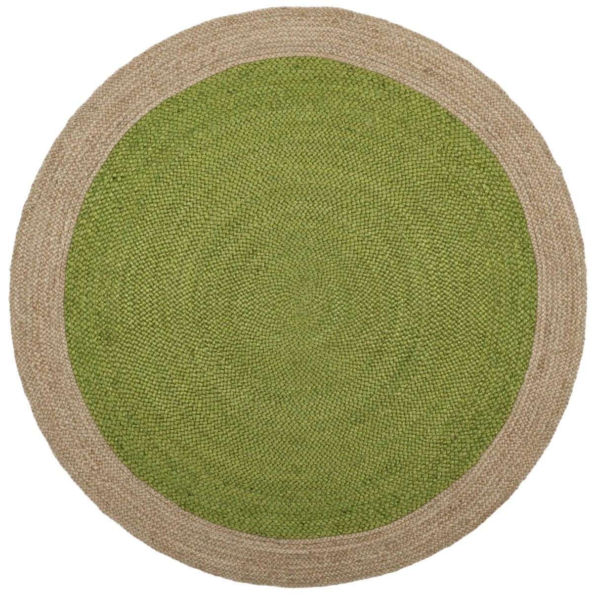 Safavieh Natural Fiber 5'-0" x 5'-0" Rug in Green / Natural