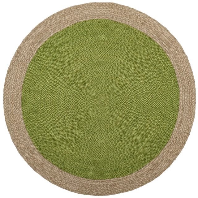Safavieh Natural Fiber 5'-0" x 5'-0" Rug in Green / Natural