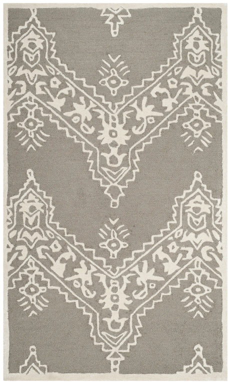 Safavieh Manchester 3'-0" x 5'-0" Rug in Grey / Ivory