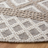 Safavieh Vermont 6'-0" x 6'-0" Rug in Ivory / Grey