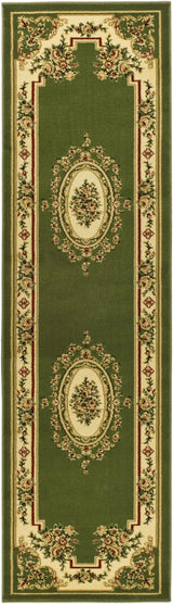 Safavieh Lyndhurst 2'-3" x 8'-0" Rug in Sage / Ivory