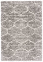 Safavieh Hudson Shag 4'-0" x 6'-0" Rug in Grey / Ivory