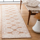 Safavieh Metro 2'-3" x 8'-0" Rug in Natural / Rust