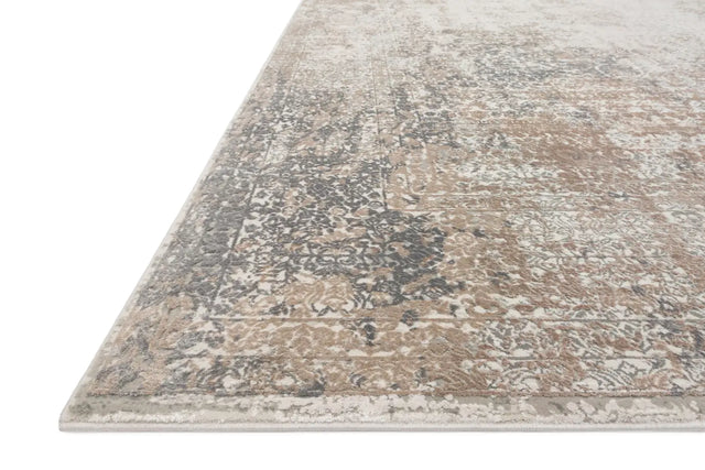 Loloi Sienne Sie-01 Ivory / Pebble Rugs - rug corner