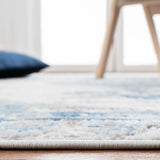 Safavieh Shivan 100 4'-0" x 6'-0" Rug in Ivory / Blue