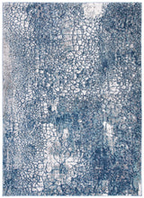 Safavieh Aston 4'-0" x 6'-0" Rug in Navy / Grey