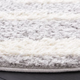 Safavieh Norway 6'-7" x 6'-7" Rug in Grey / Ivory