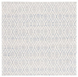 Safavieh Marbella 6'-0" x 6'-0" Rug in Blue / Ivory