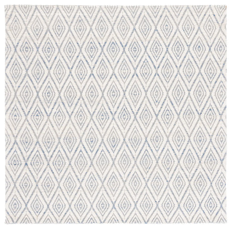 Safavieh Marbella 6'-0" x 6'-0" Rug in Blue / Ivory
