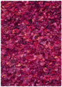 Safavieh Rio Shag 4'-0" x 6'-0" Rug in Fuchsia / Multi