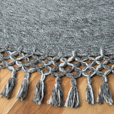 Safavieh Sahara 5'-0" x 5'-0" Rug in Grey / Ivory