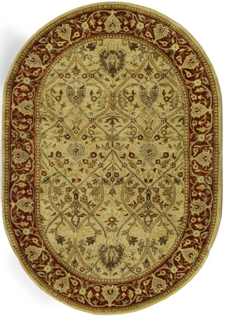 Safavieh Persian Legend 4'-6" x 6'-6" Rug in Ivory / Rust