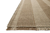 Loloi Sigrid SIG-01 Brown / Ivory Rug - rug corner