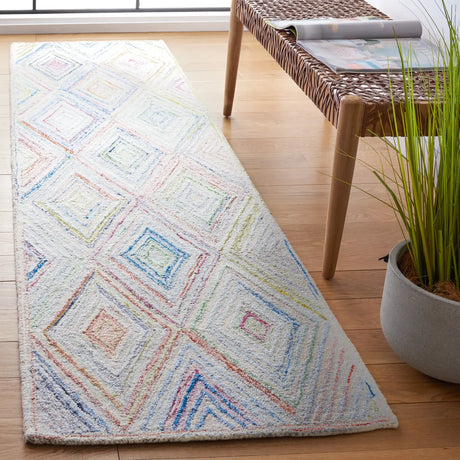 Safavieh Metro 2'-3" x 9'-0" Rug in Blue / Green