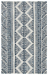 Safavieh Metro 4'-0" x 6'-0" Rug in Blue / Ivory