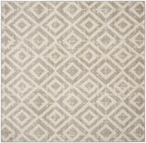 Safavieh Amsterdam 6'-7" x 6'-7" Rug in Ivory / Mauve