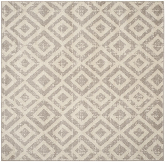 Safavieh Amsterdam 6'-7" x 6'-7" Rug in Ivory / Mauve