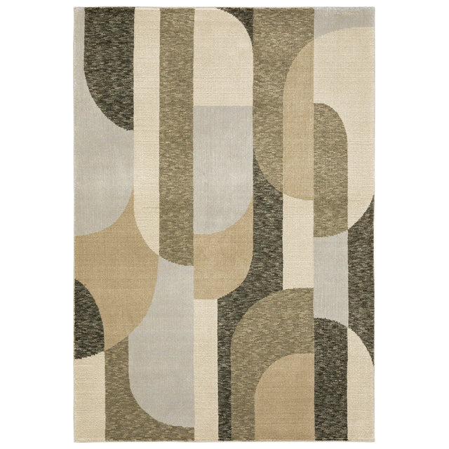 Oriental Weavers Sphinx Strada Str02 Brown/ Beige Rugs - main flat