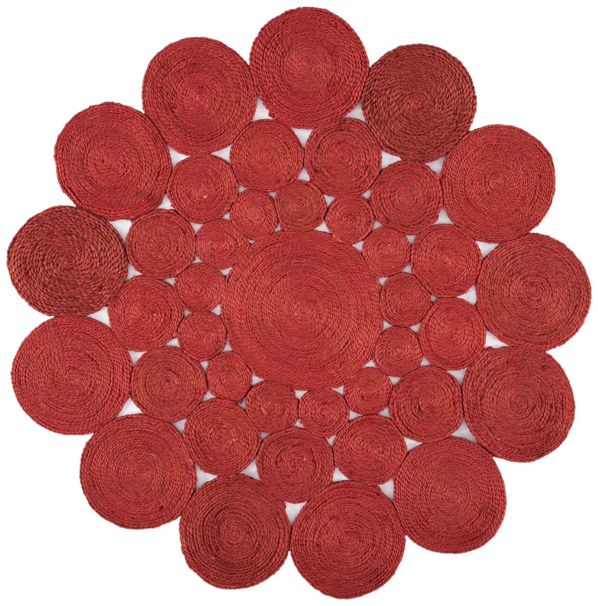 Safavieh Natural Fiber 5'-0" x 5'-0" Rug in Rust