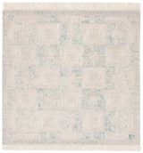 Safavieh Ikat 6'-0" x 6'-0" Rug in Ivory / Grey