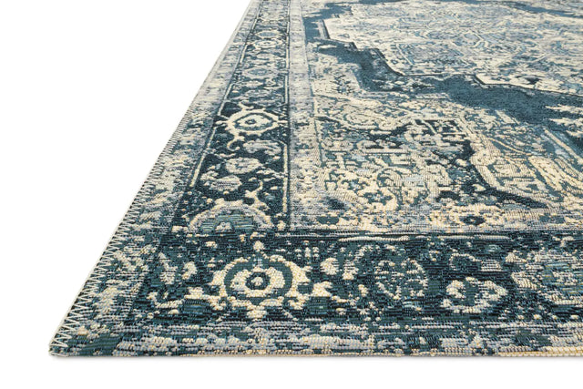 Loloi Mika Mik-01 Dk Blue / Dk Blue Rugs - rug corner
