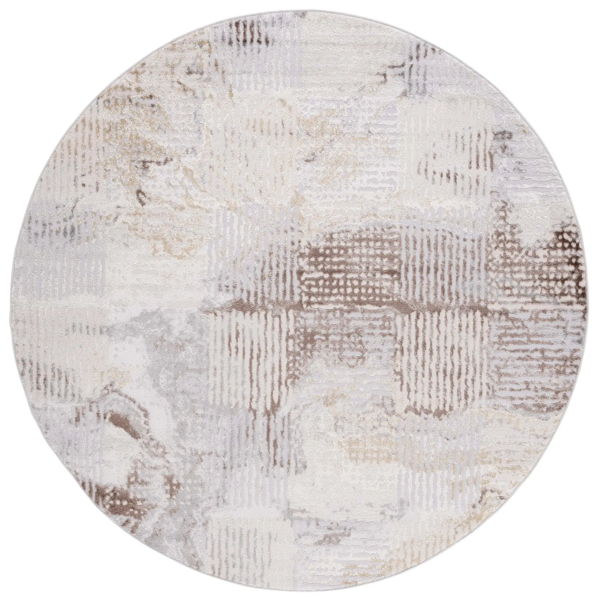 Safavieh Palma 6'-7" x 6'-7" Rug in Beige / Brown