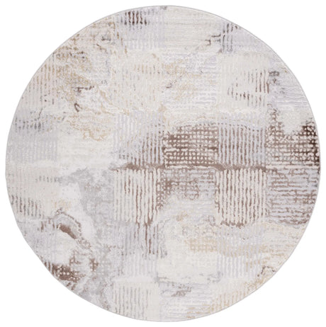 Safavieh Palma 6'-7" x 6'-7" Rug in Beige / Brown