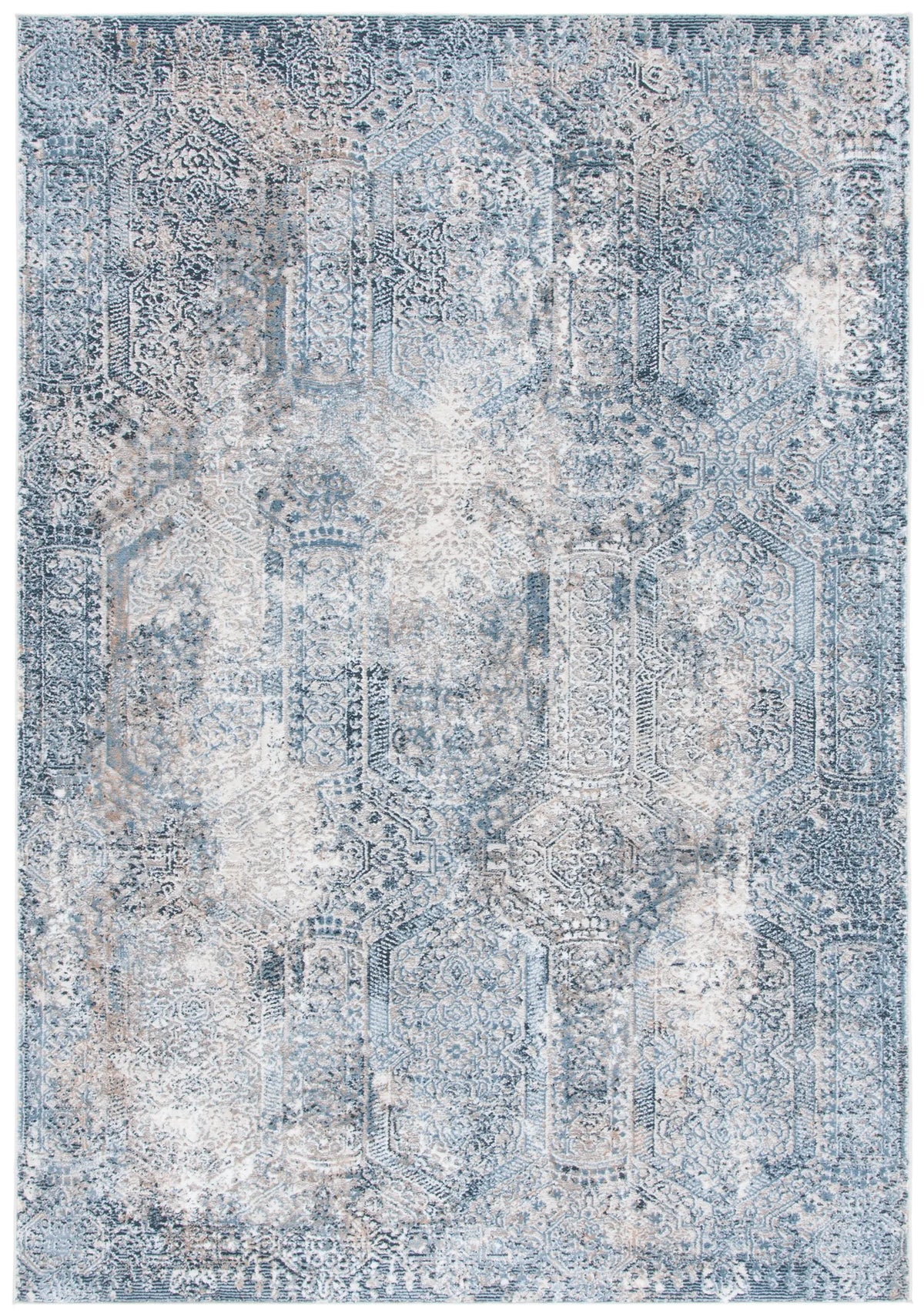 Safavieh Parker 4'-0" x 6'-0" Rug in Blue / Taupe