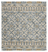 Safavieh Blossom 6'-0" x 6'-0" Rug in Light Beige / Blue