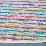 Safavieh Summer 6'-7" x 6'-7" Rug in Ivory / Blue