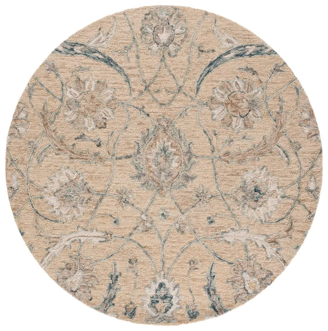 Safavieh Metro 6'-0" x 6'-0" Rug in Beige / Grey