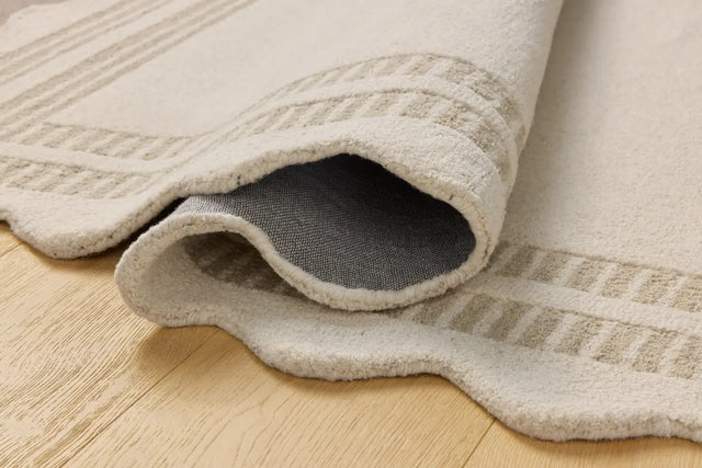 Chris Loves Julia x Loloi Scottie SCO-01 Ivory / Grey Rug - pile height
