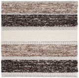 Safavieh Natura 6'-0" x 6'-0" Rug in Brown / Ivory