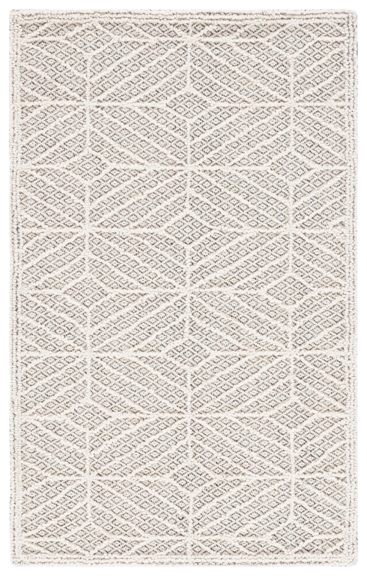 Safavieh Trace 2'-6" x 4'-0" Rug in Ivory / Black