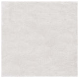 Safavieh Tahoe Shag 6'-7" x 6'-7" Rug in Silver