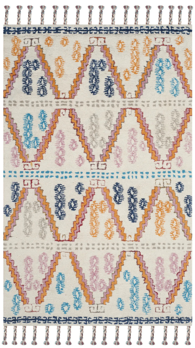Safavieh Casablanca 5'-0" x 8'-0" Rug in Ivory / Multi